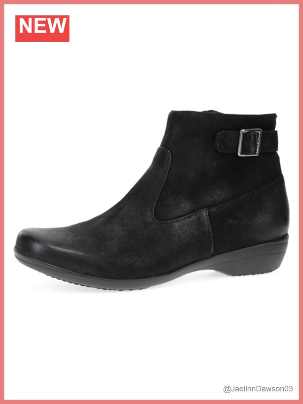 Dansko Finnley Ankle Bootie Leather Lined Comfortable
